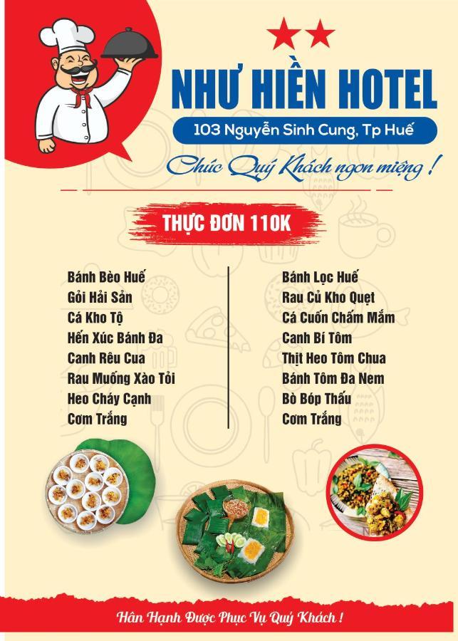 Nhu Hien Hotel Hue Eksteriør bilde